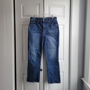 Madewell Slim Demi-Boot Denim Size 28